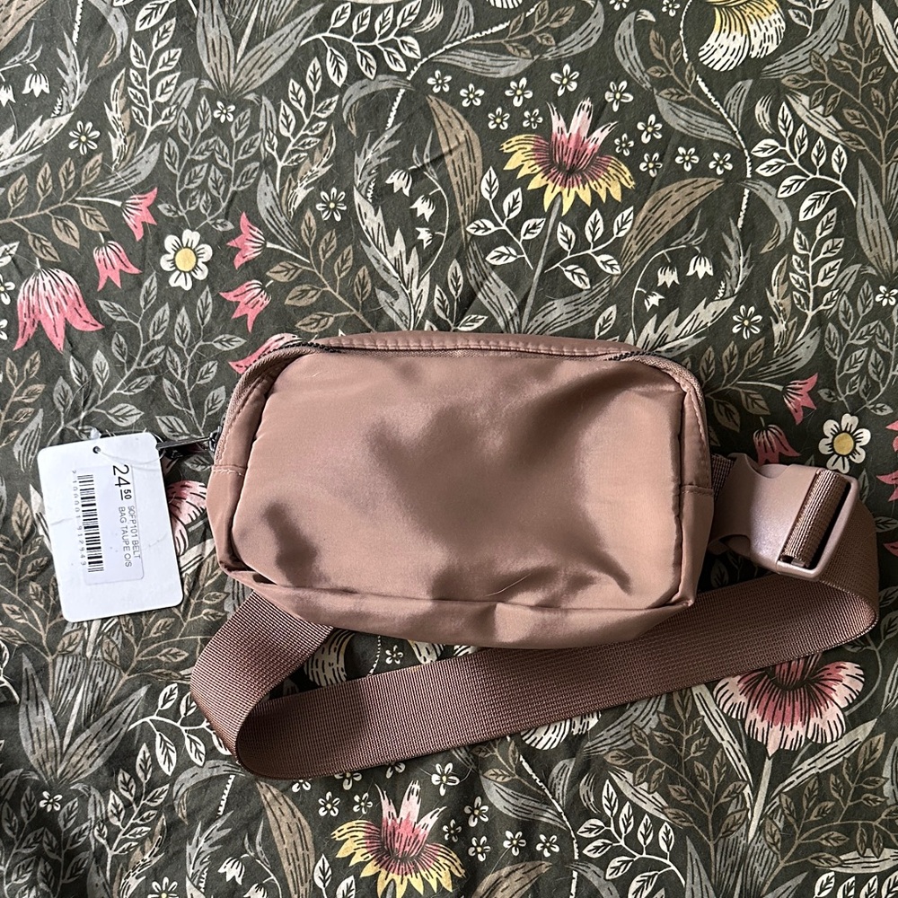 Stylish Taupe Belt Bag